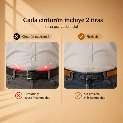 Cinturón sin hebilla: Sujetko