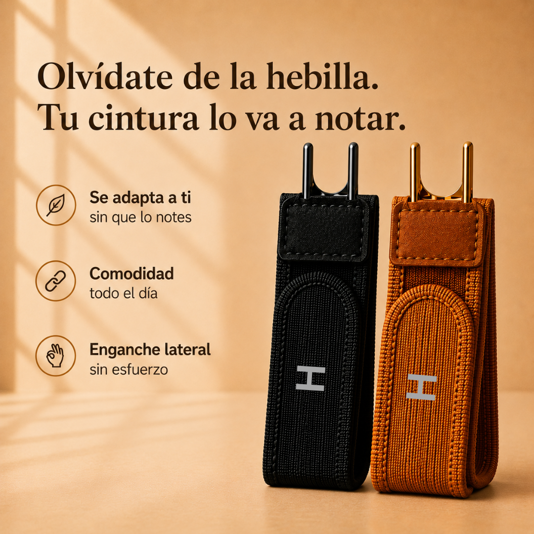 Cinturón sin hebilla: Sujetko