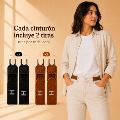 Cinturón sin hebilla: Sujetko